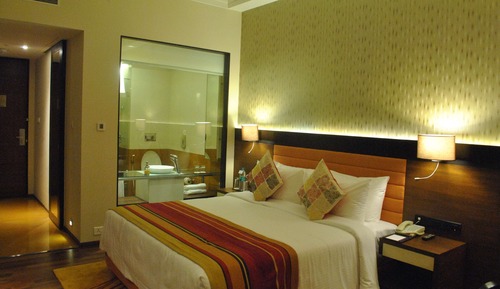 Habitación Deluxe, 1 cama doble, vistas a la ciudad