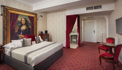 Habitación Deluxe, 1 cama de matrimonio grande con sofá cama (King Family with Sofa Bed)