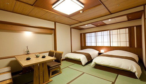 Habitación con 2 camas individuales (Japanese Style, with Shower Only)