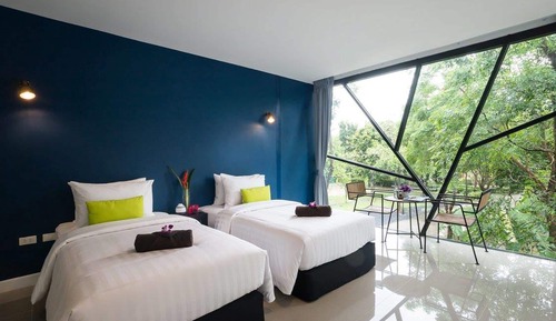 Habitación Deluxe con 2 camas individuales