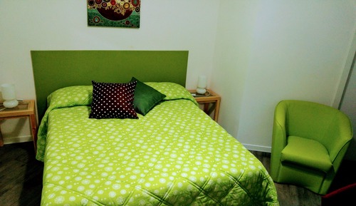 Habitación clásica con 1 cama doble o 2 individuales, baño privado