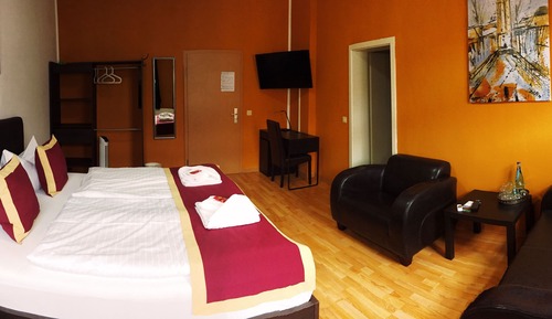 Habitación doble, 1 cama de matrimonio grande, no fumadores, baño privado