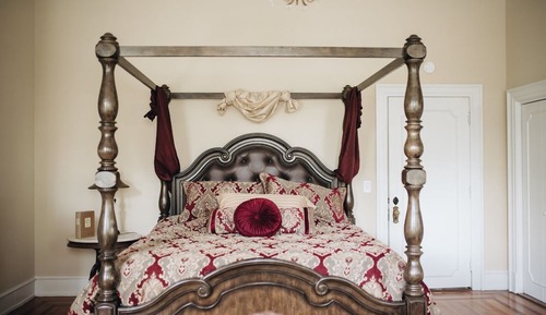 Habitación romántica doble, 1 cama de matrimonio grande, no fumadores
