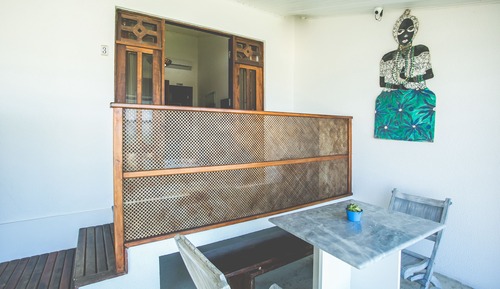 Quarto Duplo com Vista Mar