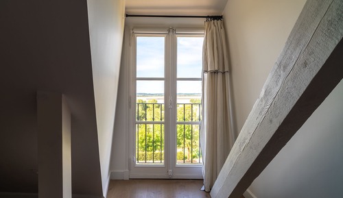 Apartamento Deluxe, 1 cama de matrimonio grande, balcón, mirando al mar