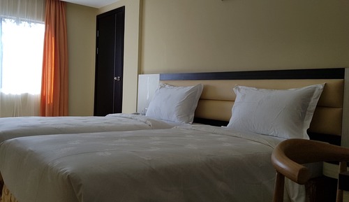 Habitación superior con 1 cama doble o 2 individuales