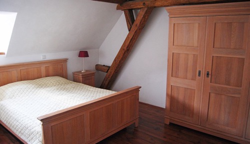 Habitación cuádruple, vistas al jardín, en una planta alta