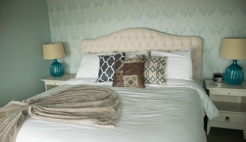Suite de diseño, 1 cama de matrimonio grande, vistas al lago (Flowing Waters #3)