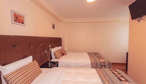 Habitación Confort con 2 camas individuales, 2 camas individuales, baño privado