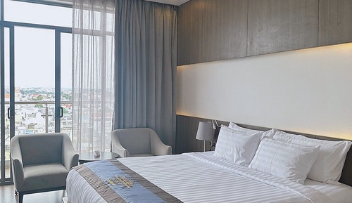 Habitación Premier doble, 1 cama de matrimonio grande