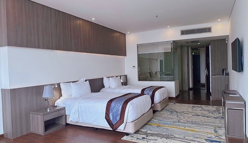 Habitación Premier con 2 camas individuales