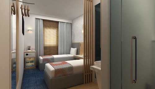Habitación estándar, 2 camas individuales (Top Floor)