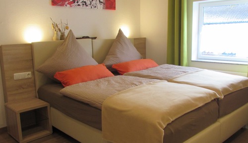 Habitación clásica doble, frigorífico y microondas