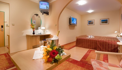 Habitación Deluxe doble, bañera de hidromasaje