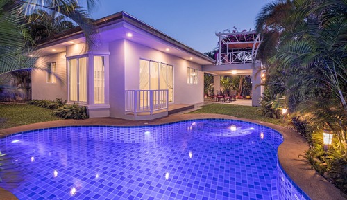 Villa exclusiva, 3 habitaciones, vistas a la piscina