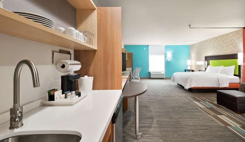 Estudio, 1 cama de matrimonio grande, accesible para personas con discapacidad (Hearing)