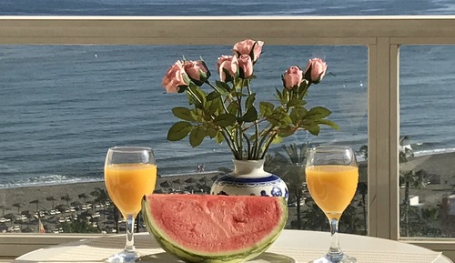 Apartamento, 1 habitación, terraza, vistas al mar