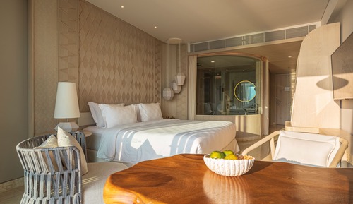 Habitación, vistas al mar