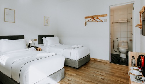 Habitación superior, 2 camas individuales