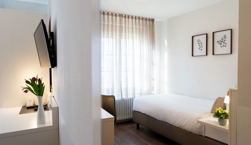 Habitación individual básica, accesible para personas con discapacidad, baño privado