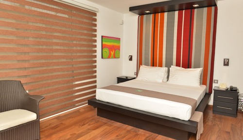 Habitación doble superior, 1 habitación, vistas al jardín