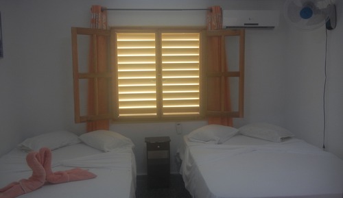 Habitación romántica doble, 2 camas dobles