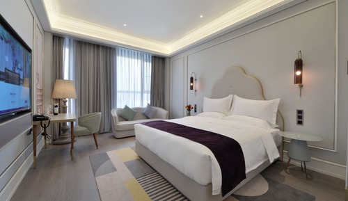 Habitación superior, 1 cama de matrimonio grande