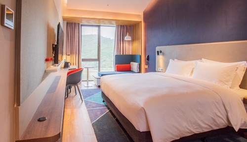 Habitación estándar, 1 cama de matrimonio grande, vistas al lago