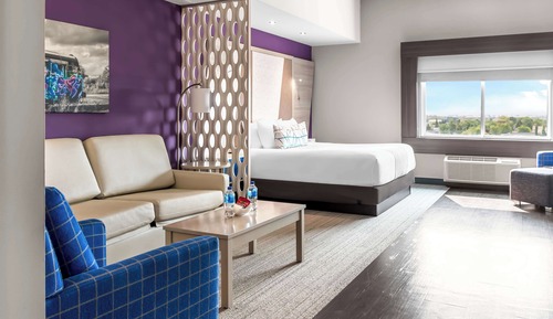 Habitación estándar, 1 cama de matrimonio grande, no fumadores (with Sofabed)
