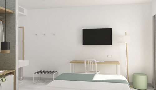 Habitación doble superior, balcón