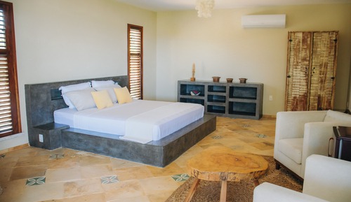 Habitación de diseño doble, 1 cama de matrimonio grande, vistas al mar