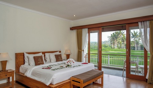 Habitación Deluxe, balcón (with Rice Field View)