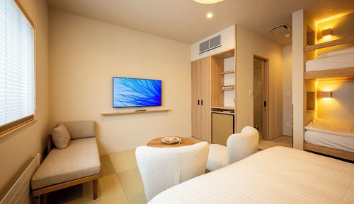 Habitación cuádruple Deluxe, varias camas (A, 4 People)