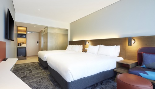 Habitación estándar, 2 camas de matrimonio