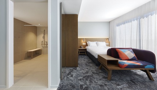 Habitación estándar, 1 cama de matrimonio, accesible para personas con discapacidad