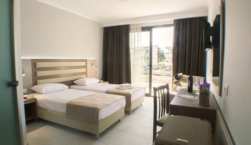 Habitación con 1 cama doble o 2 individuales
