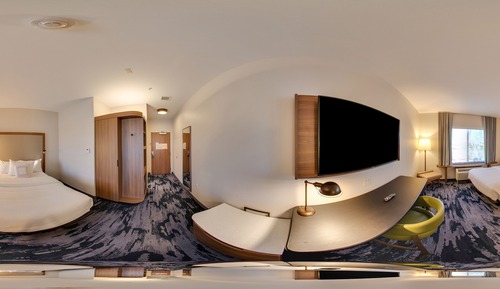 Habitación, 2 camas de matrimonio (Hearing Accessible)
