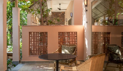 Habitación de lujo, 2 camas individuales (Private Courtyard)