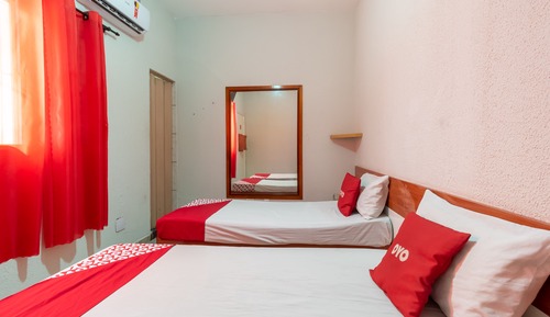 Habitación con 2 camas individuales