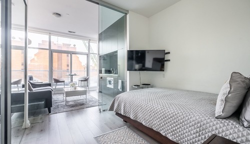 Apartamento Business, 1 habitación, balcón, vistas a la ciudad