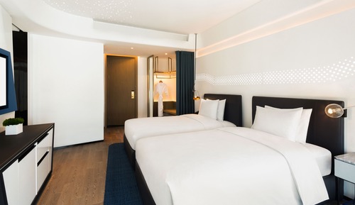 Suite presidencial, varias camas