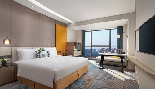 Habitación estándar, 1 cama de matrimonio grande, Acceso al salón del club
