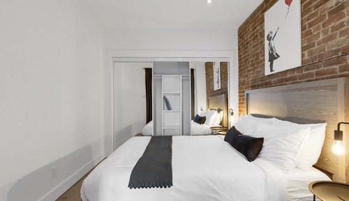 Apartamento Deluxe, 2 habitaciones, vistas a la ciudad (Downtown 401)