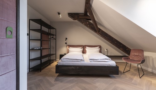 Estudio superior, 1 cama de matrimonio grande