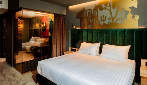 Habitación superior, 1 cama de matrimonio grande