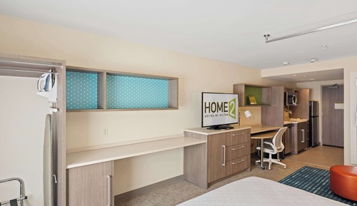 Estudio, 1 cama de matrimonio grande, accesible para personas con discapacidad (Hearing)