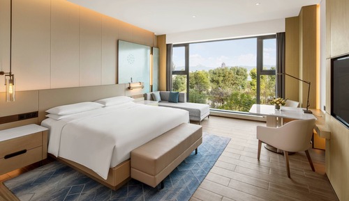Estudio, 1 cama de matrimonio grande
