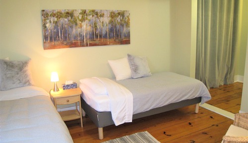 Suite, 2 habitaciones, frigorífico, vistas al jardín