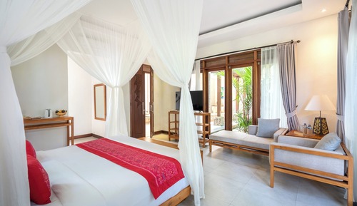 Suite romántica, 1 habitación, vistas a la piscina