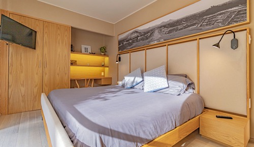 Apartamento Deluxe, 2 habitaciones, no fumadores, balcón